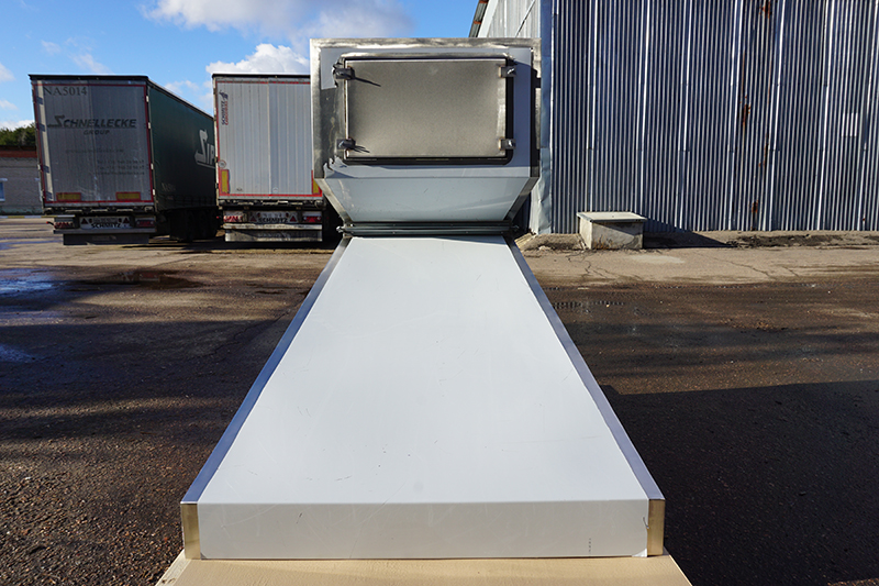 Островной вытяжной зонт ТИП 4 «Пирамида» в комплекте с вертикальным гидрофильтром для ресторана в Москве