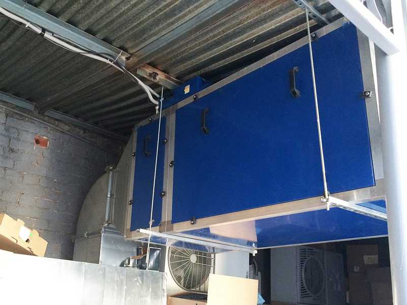 Оборудование для ресторанов. Очистка вытяжного воздуха