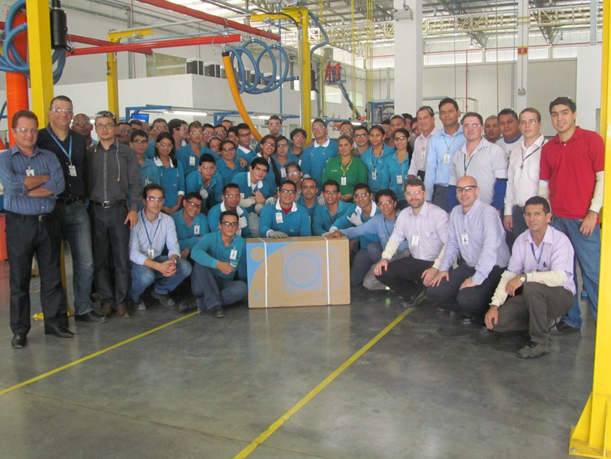 Новый завод компании-производителя MDV в Бразилии