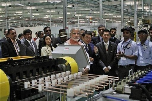 Завод кондиционеров Хитачи восстановлен после пожара