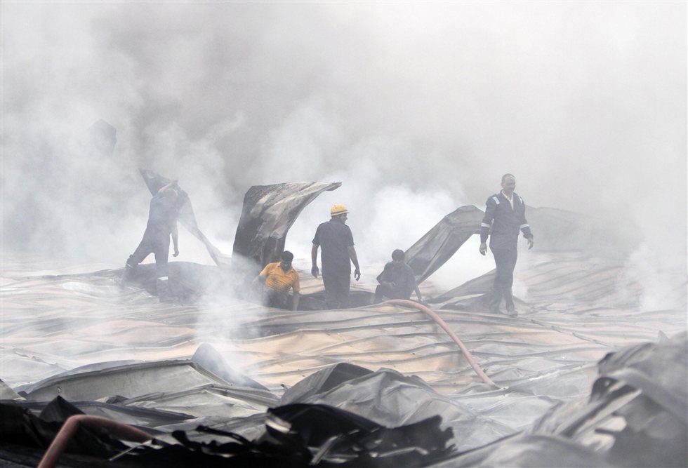 Завод кондиционеров Хитачи восстановлен после пожара