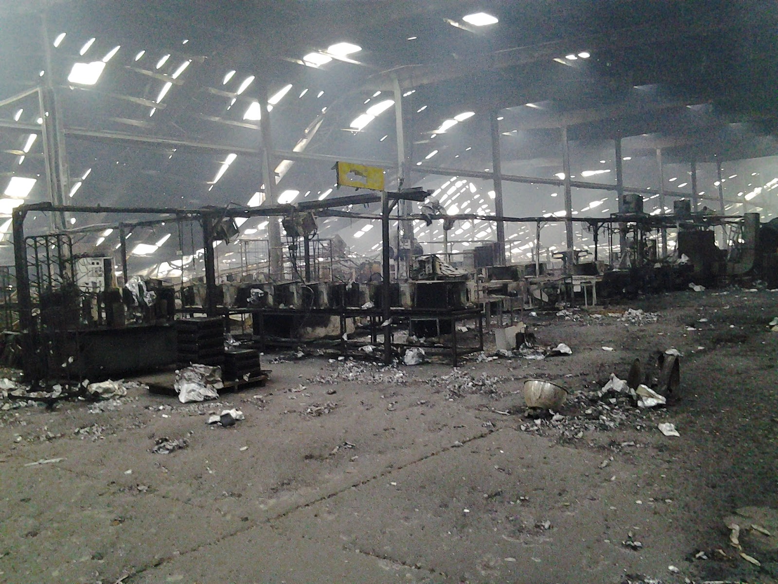 Завод кондиционеров Хитачи восстановлен после пожара