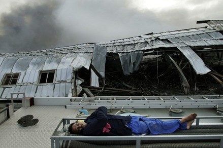 Завод кондиционеров Хитачи восстановлен после пожара