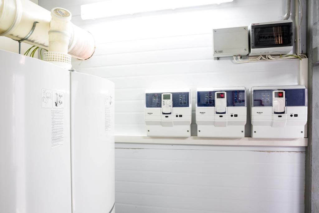 Котельная в новом автосалоне NISSAN