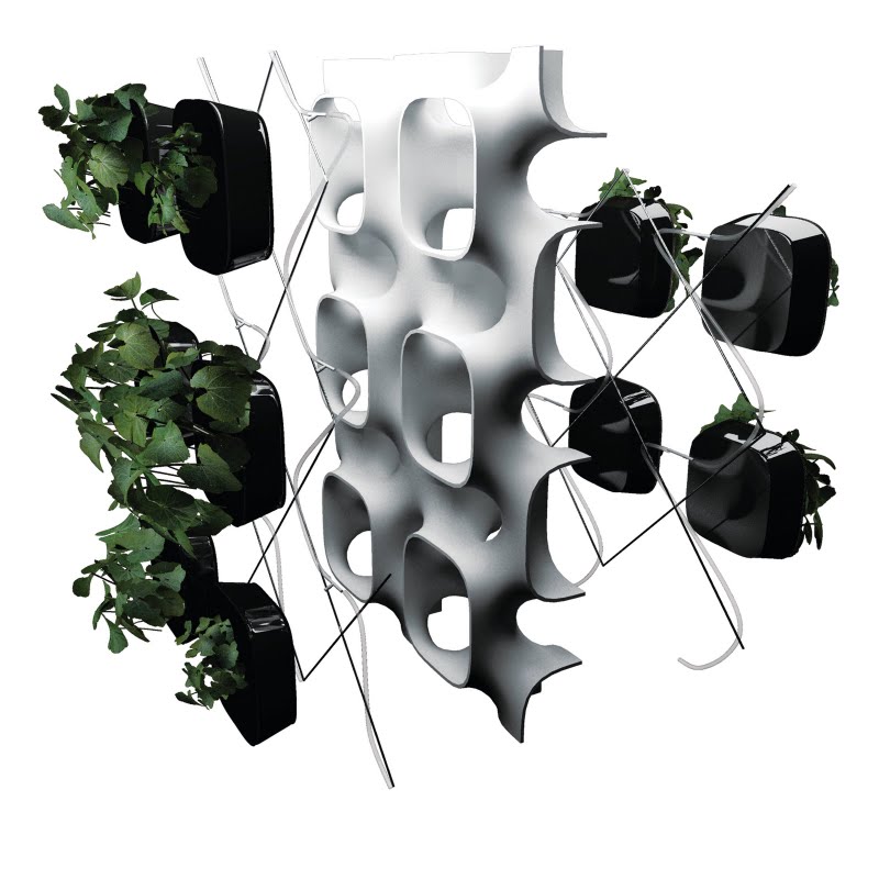 Зеленая стена для очистки воздуха