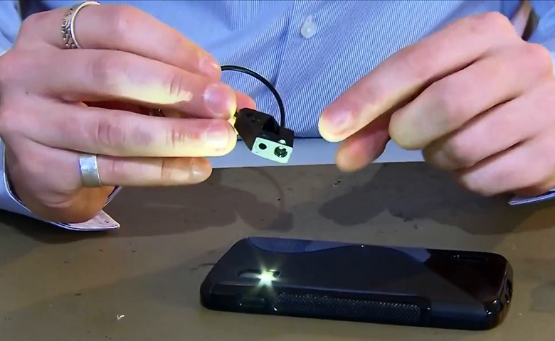 Мобильный детектор загрязнения