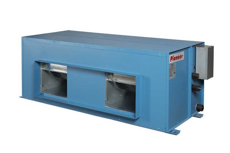 Компания расширяет возможности высоконапорных канальных кондиционеров Pioneer