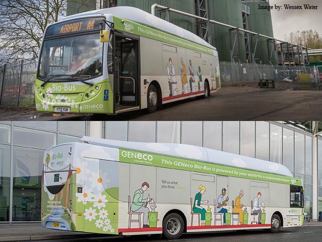 В англии запустили биоавтобус на отходах человеческой жизнедеятельности