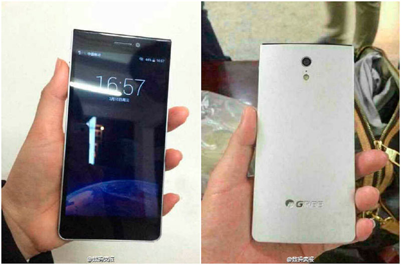 Металлический смартфон Gree