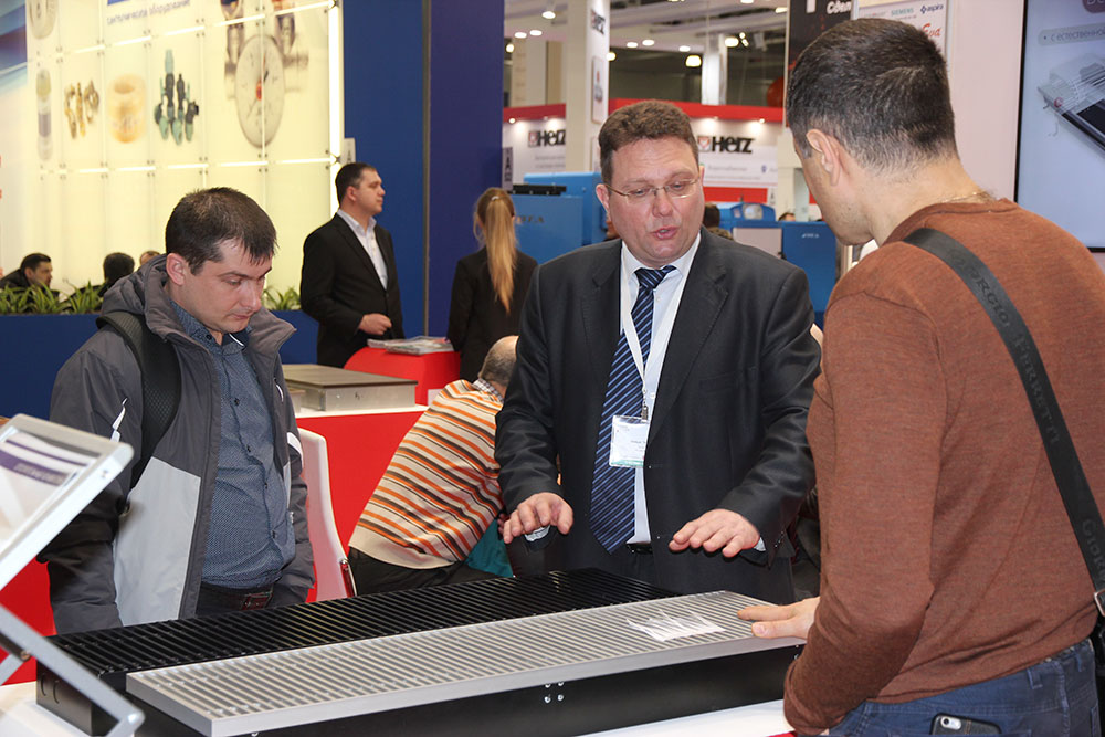 Первый день выставки Aquatherm Moscow в фотографиях