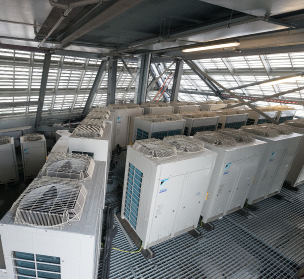 Пример установки Daikin VRV: отель M by Montcalm, Лондон