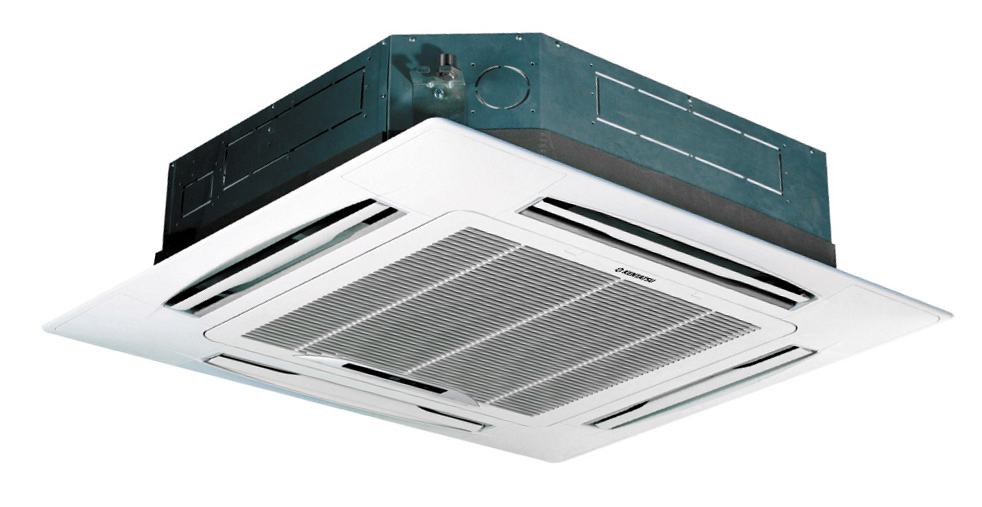 Новые четырехтрубные кассетные фанкойлы Kentatsu KQVE