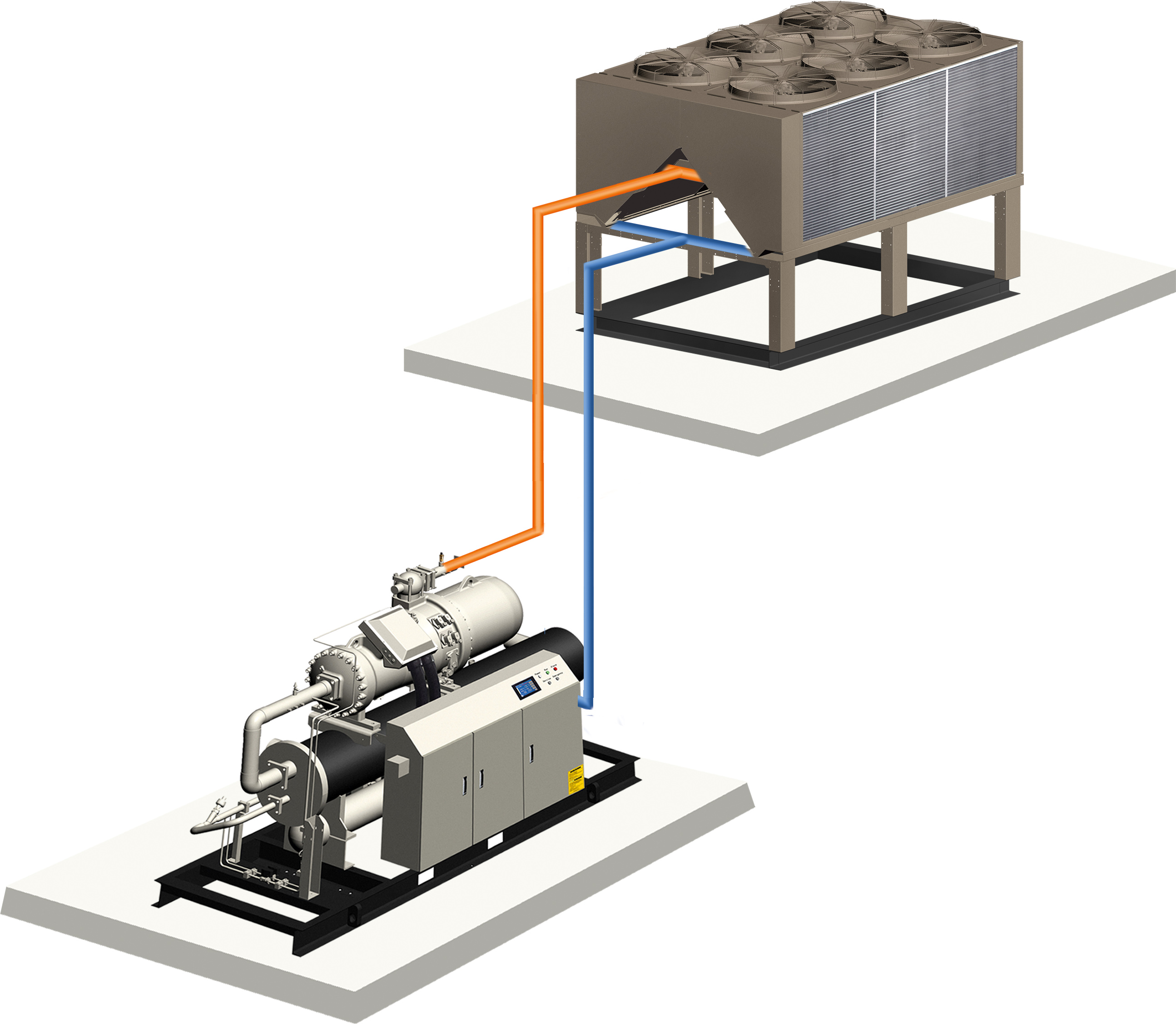 Midea представила выносные конденсаторы для чиллеров MLSC-A SB3Z