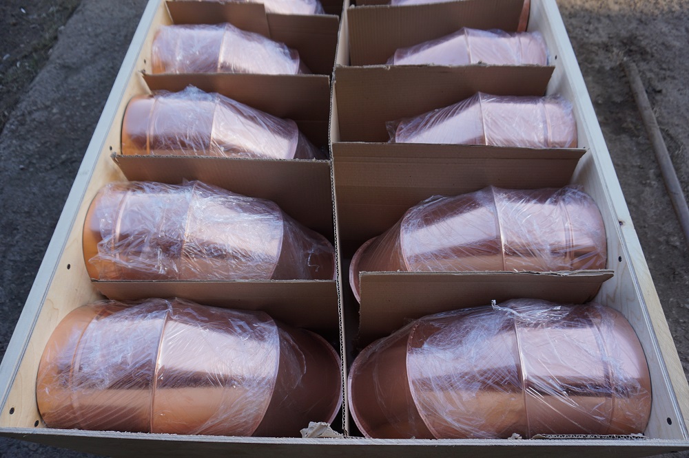 Система вентиляции из меди для одного из топовых ресторанов в г. Астана