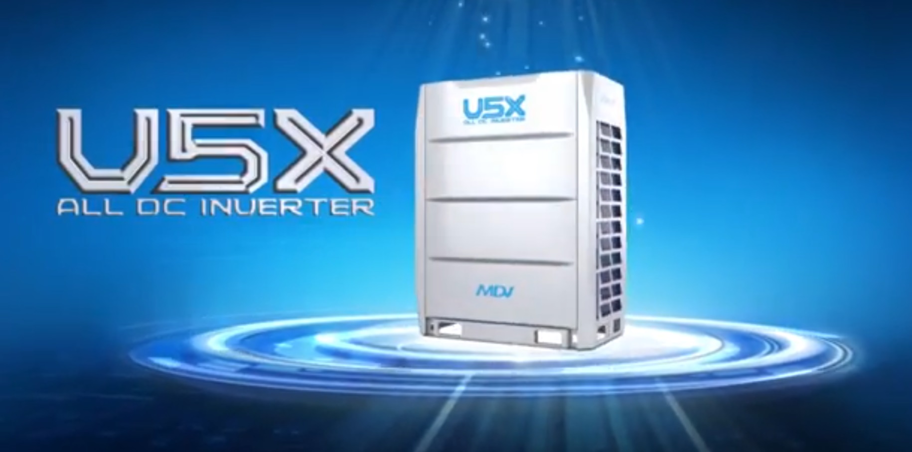 Презентационное видео новой VRF-системы V5X MDV