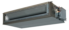 Усовершенствованные канальные кондиционеры большой мощности MHI