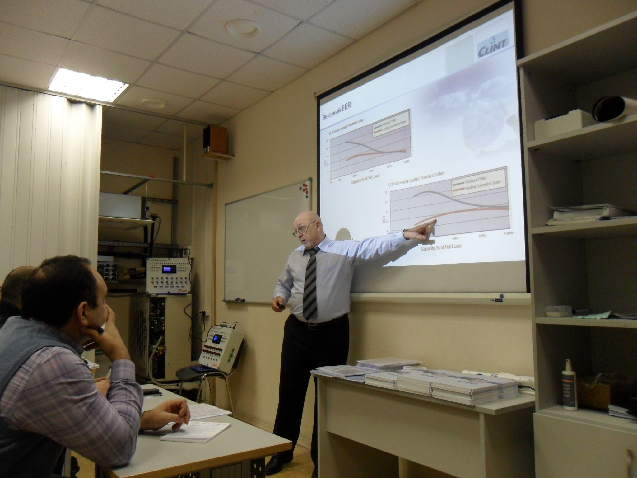 Традиционный осенний семинар по работе с чиллерами Clint