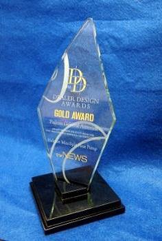 Награда в конкурсе Dealer Design Awards 2014