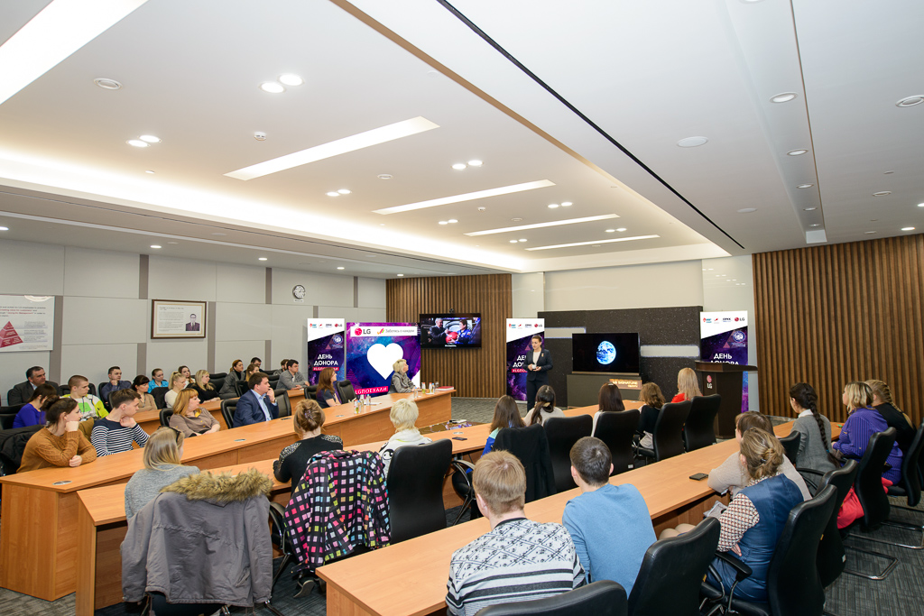 Первый совместный День донора LG и ОРКК: добрые дела объединяют!