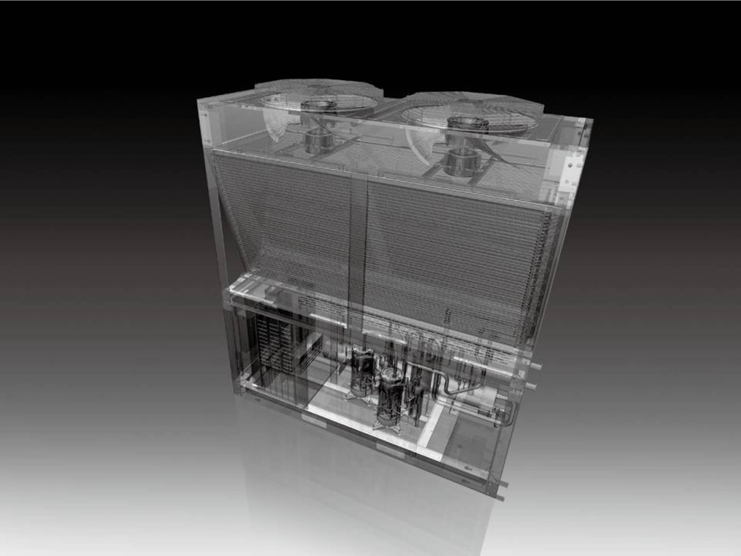 Компания объявляет о начале продаж чиллеров воздушного охлаждения со спиральным компресором инверторного типа