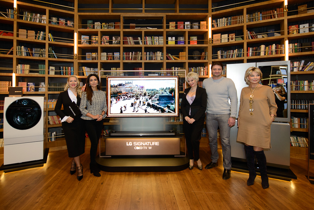 Ультра премиальный бренд LG SIGNATURE поговорил об искусстве с российскими знаменитостями