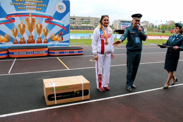 Победителям международных соревнований МЧС вручены котлы Navien