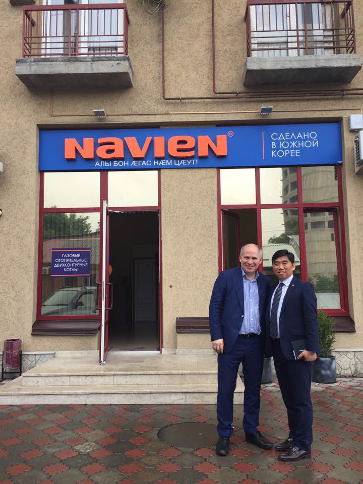 Открылся первый монобрендовый магазин Navien