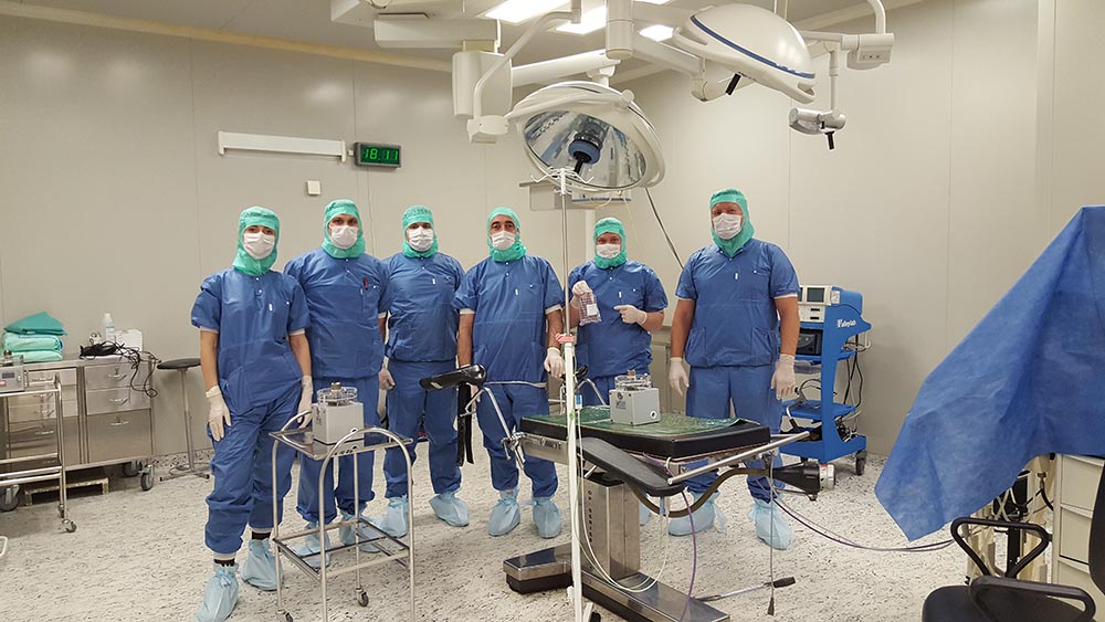 Немецкий Университет прикладных наук провел испытания установок обеззараживания воздуха «Поток» в московской больнице