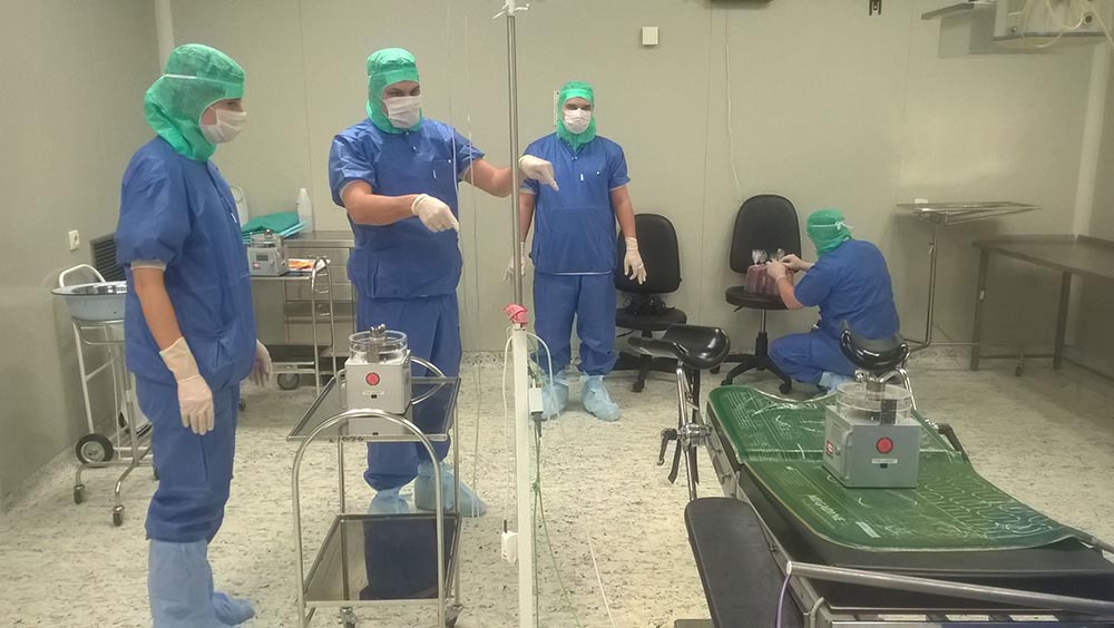 Немецкий Университет прикладных наук провел испытания установок обеззараживания воздуха «Поток» в московской больнице