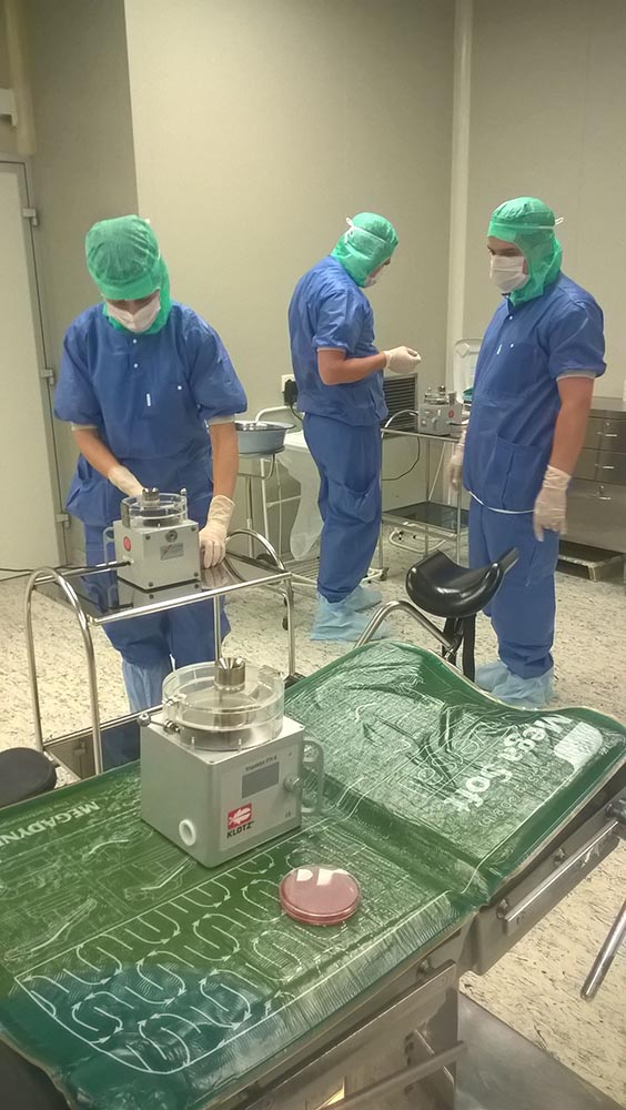 Немецкий Университет прикладных наук провел испытания установок обеззараживания воздуха «Поток» в московской больнице