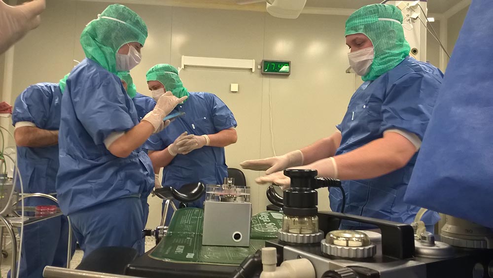 Немецкий Университет прикладных наук провел испытания установок обеззараживания воздуха «Поток» в московской больнице