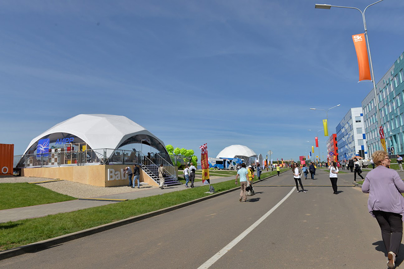 Визит представителей ГК на StartupVillage -15 в Сколково
