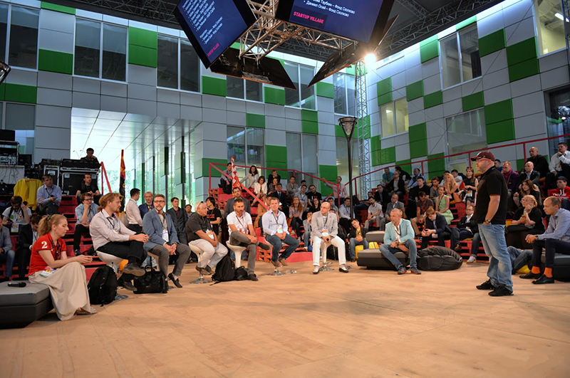 Визит представителей ГК на StartupVillage -15 в Сколково