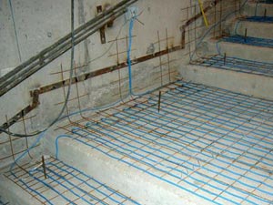 Система обогрева лестниц