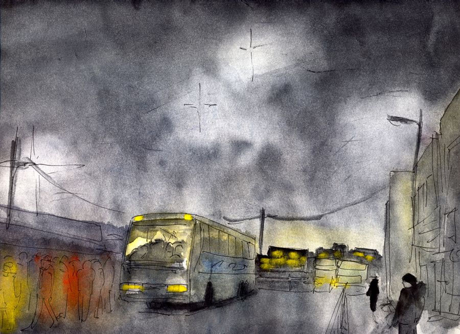 Автобусное отопление