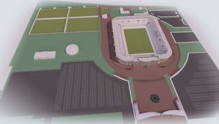 Системы кондиционирования General на стадионе ФК «Анжи»