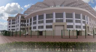 Системы кондиционирования General на стадионе ФК «Анжи»