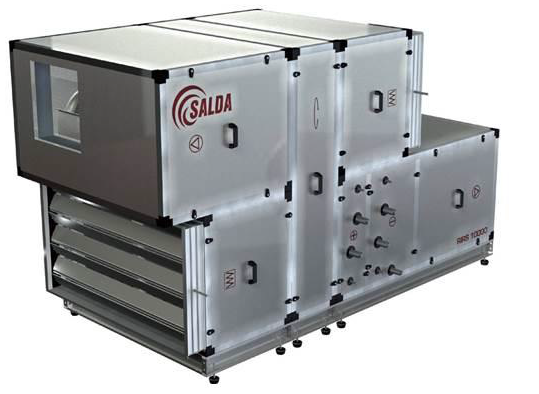 Новая конструкция корпуса вентиляционных установок SALDA.