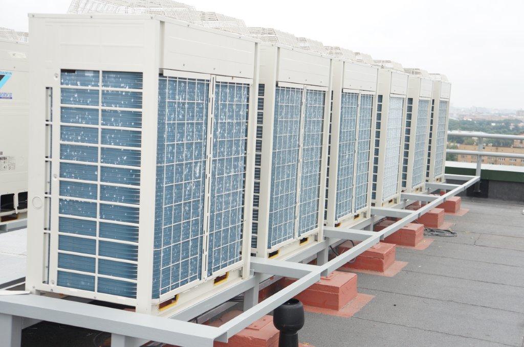 Система кондиционирования VRV Daikin установлена в административно-офисном здании ЗАО «КРОК ИНКОРПОРЕЙТЕД»