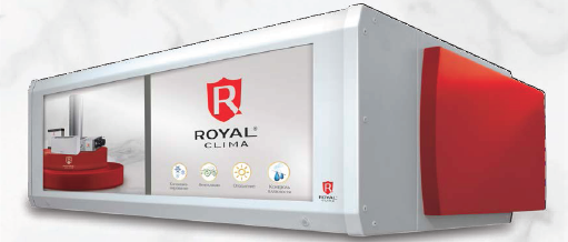 Классические решения и новые технологии в конструкции тепловых завес ROYAL CLIMA.