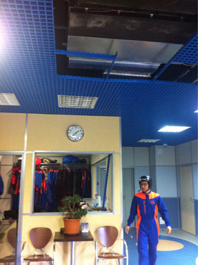 Аэродинамическая труба в п. Токсово