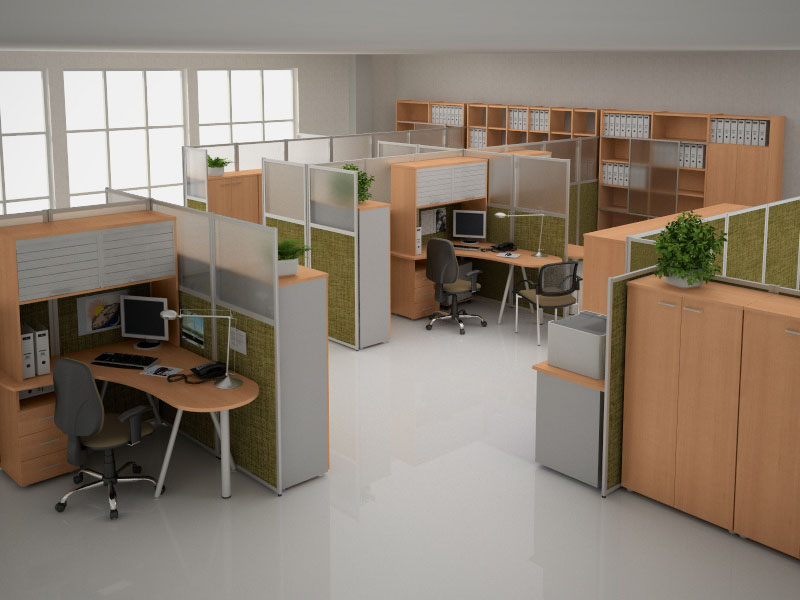 Офисные перегородки: разделяй и властвуй